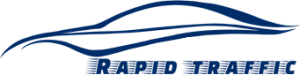 Logo de gestoría de vehículos Rapid Traffic