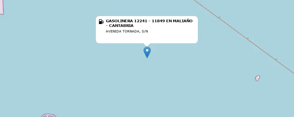 GASOLINERA 12241 - 11849 EN MALIAÑO - CANTABRIA