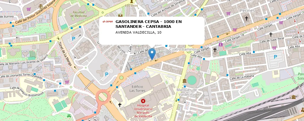 GASOLINERA CEPSA - 1000 EN SANTANDER - CANTABRIA