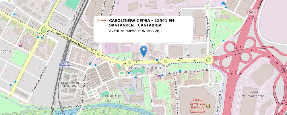 GASOLINERA CEPSA - 15541 EN SANTANDER - CANTABRIA