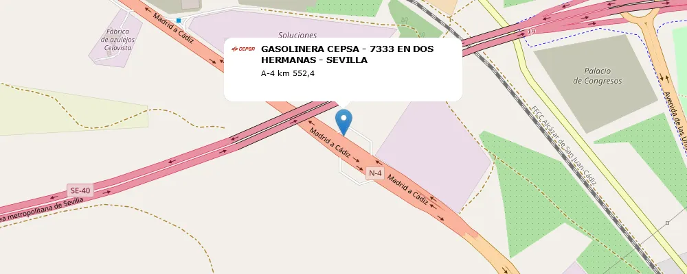 GASOLINERA CEPSA - 7333 EN DOS HERMANAS - SEVILLA