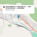 GASOLINERA E.S. TRECEÑO S.L. - 1006 EN VALDALIGA - CANTABRIA