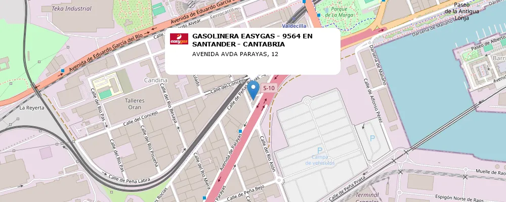 GASOLINERA EASYGAS - 9564 EN SANTANDER - CANTABRIA