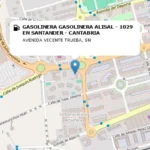 GASOLINERA GASOLINERA ALISAL - 1029 EN SANTANDER - CANTABRIA