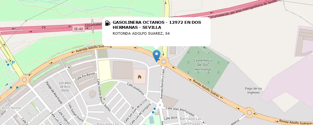 GASOLINERA OCTANOS - 12972 EN DOS HERMANAS - SEVILLA