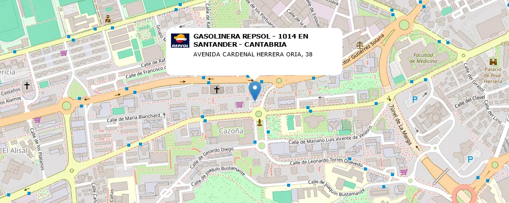 GASOLINERA REPSOL - 1014 EN SANTANDER - CANTABRIA