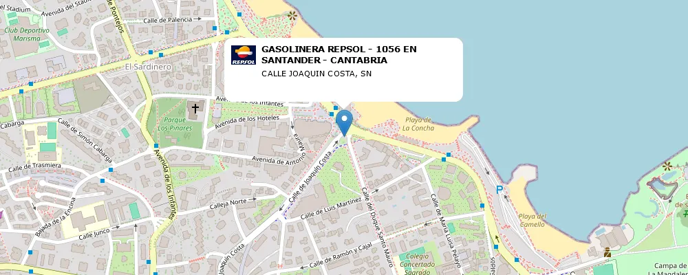 GASOLINERA REPSOL - 1056 EN SANTANDER - CANTABRIA