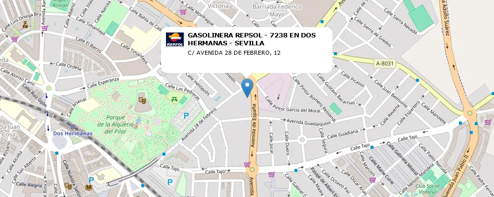 GASOLINERA REPSOL - 7238 EN DOS HERMANAS - SEVILLA
