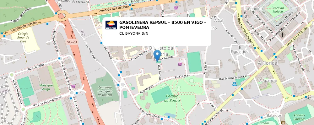 GASOLINERA REPSOL - 8500 EN VIGO - PONTEVEDRA