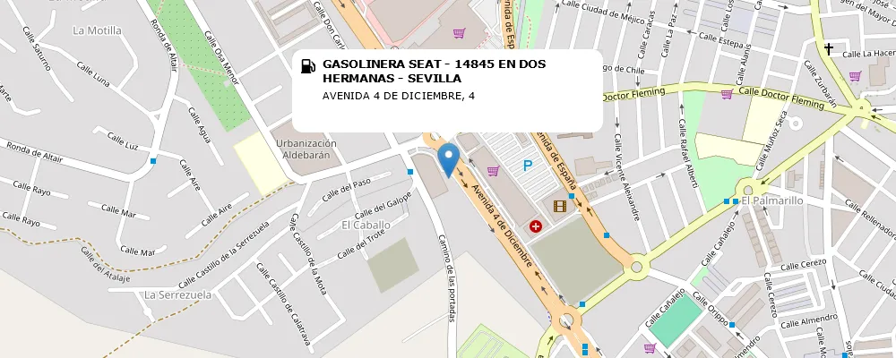 GASOLINERA SEAT - 14845 EN DOS HERMANAS - SEVILLA