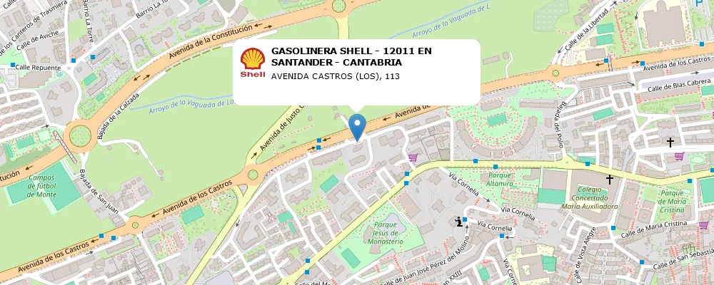 GASOLINERA SHELL - 12011 EN SANTANDER - CANTABRIA