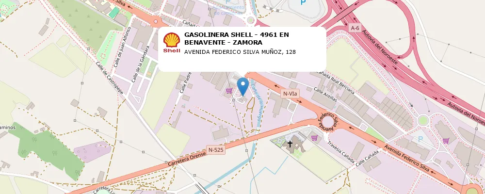 GASOLINERA SHELL - 4961 EN BENAVENTE - ZAMORA