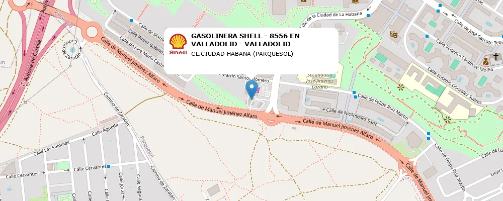 GASOLINERA SHELL - 8556 EN VALLADOLID - VALLADOLID