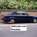 Vehiculo con precinto DGT - Gestoría de vehículos Rapid Traffic